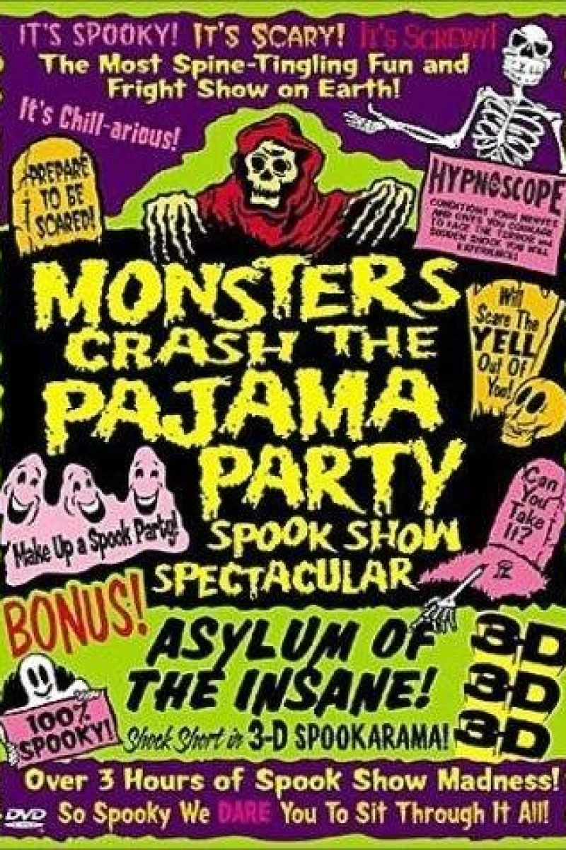 Monsters Crash the Pajama Party Plakat