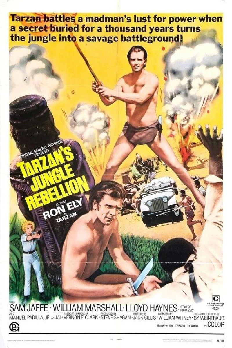 Tarzan's Jungle Rebellion Plakat