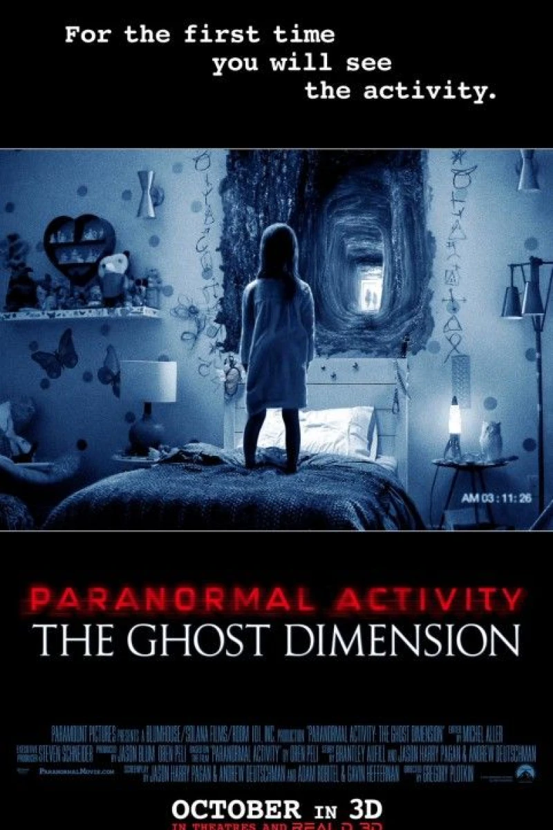 Paranormal Activity: The Ghost Dimension Plakat