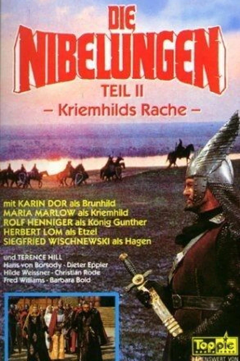 Die Nibelungen, Teil 2 - Kriemhilds Rache Plakat