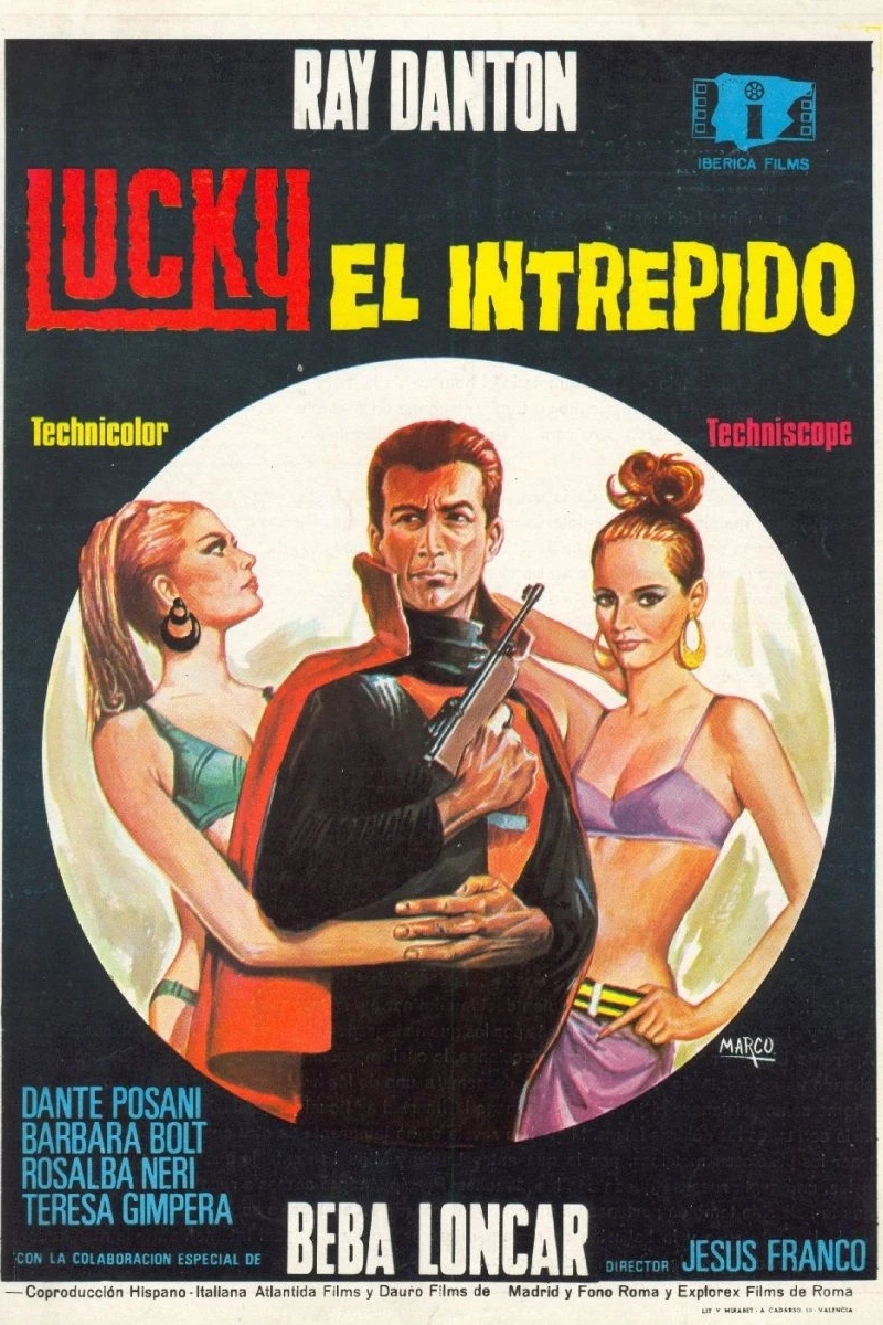 Lucky, el intrépido Plakat