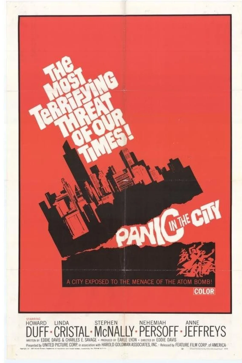 Panic in the City Plakat