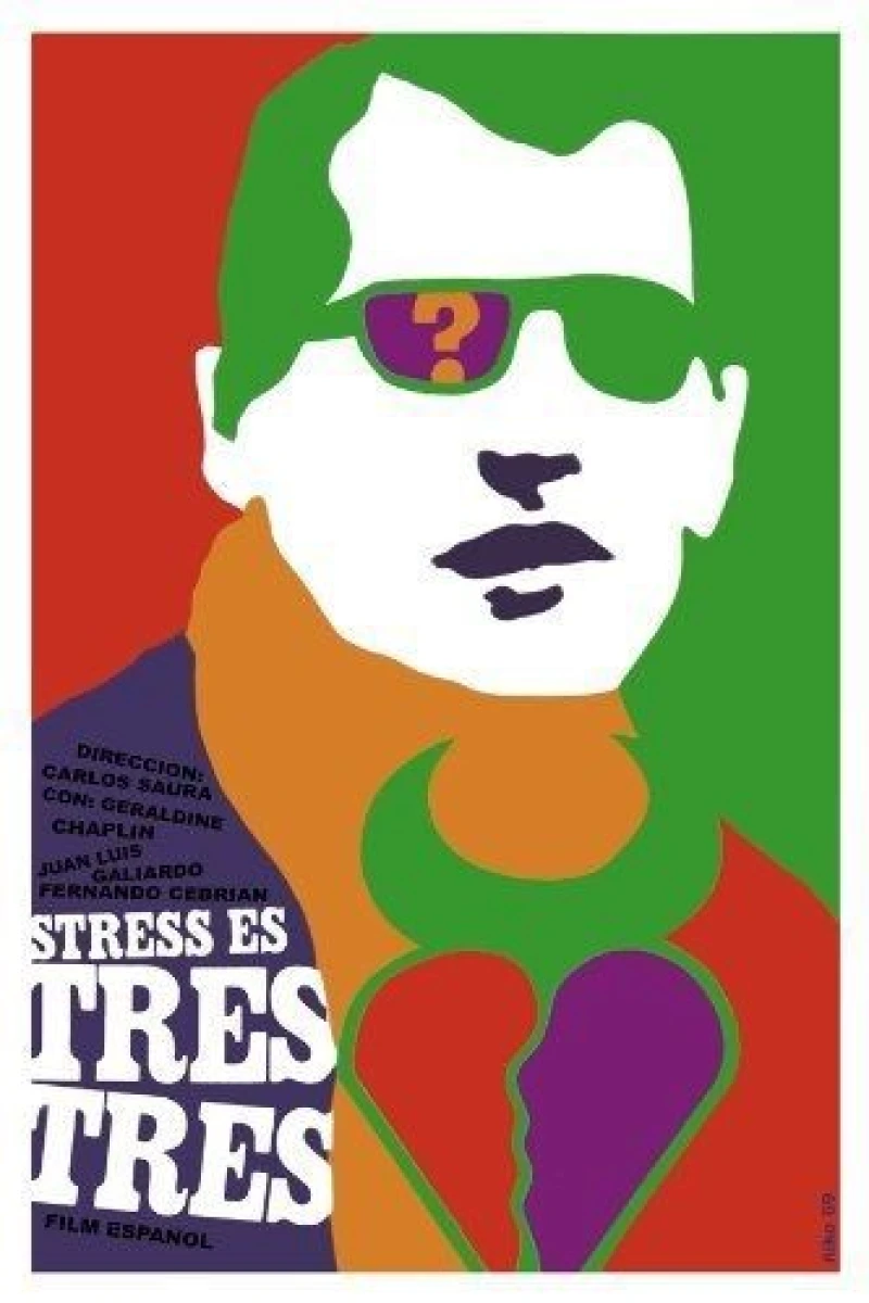 Stress Is Three Plakat