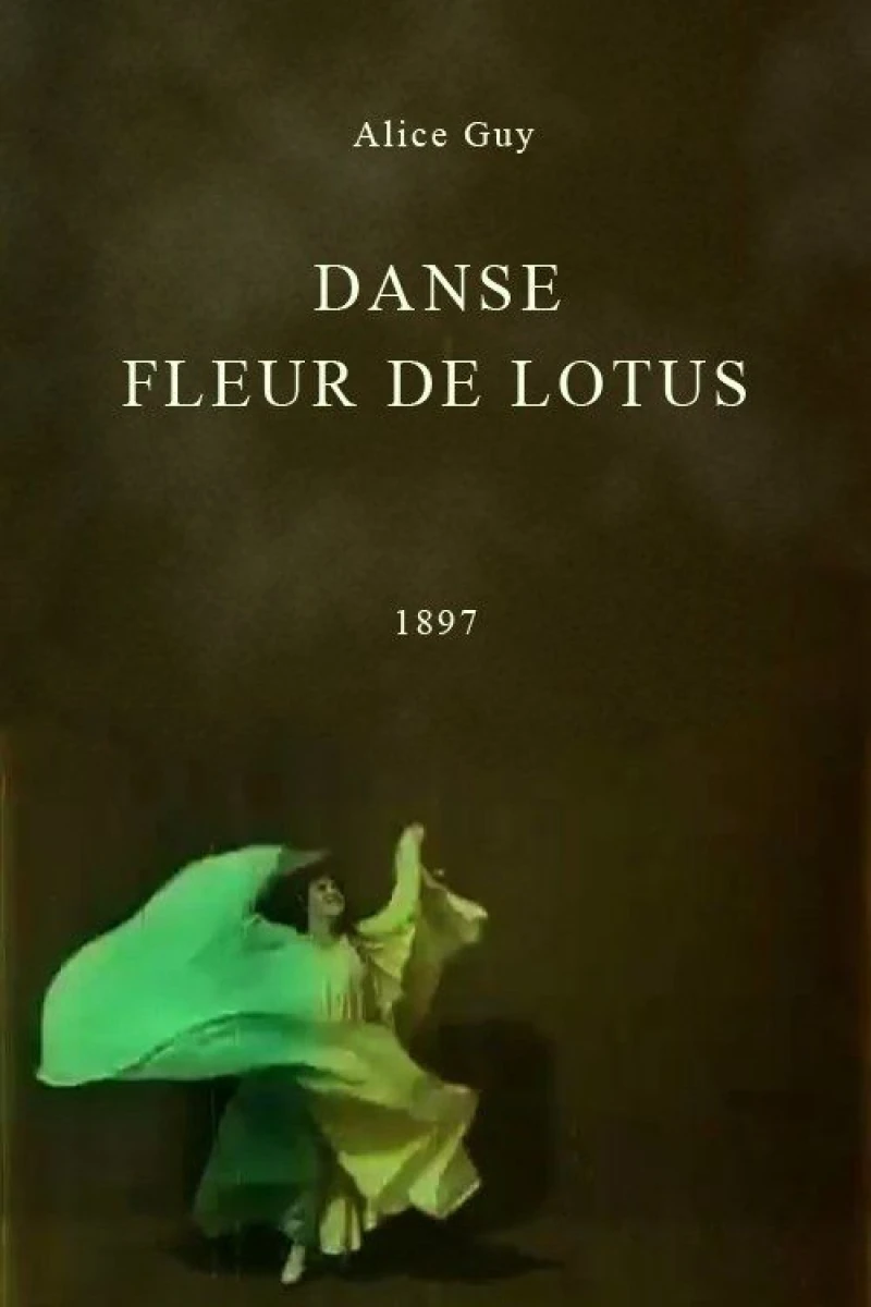 Danse fleur de lotus Plakat