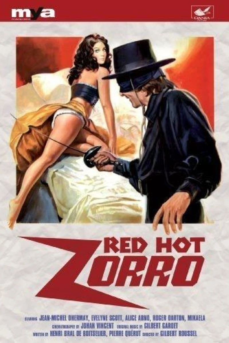 Red Hot Zorro Plakat