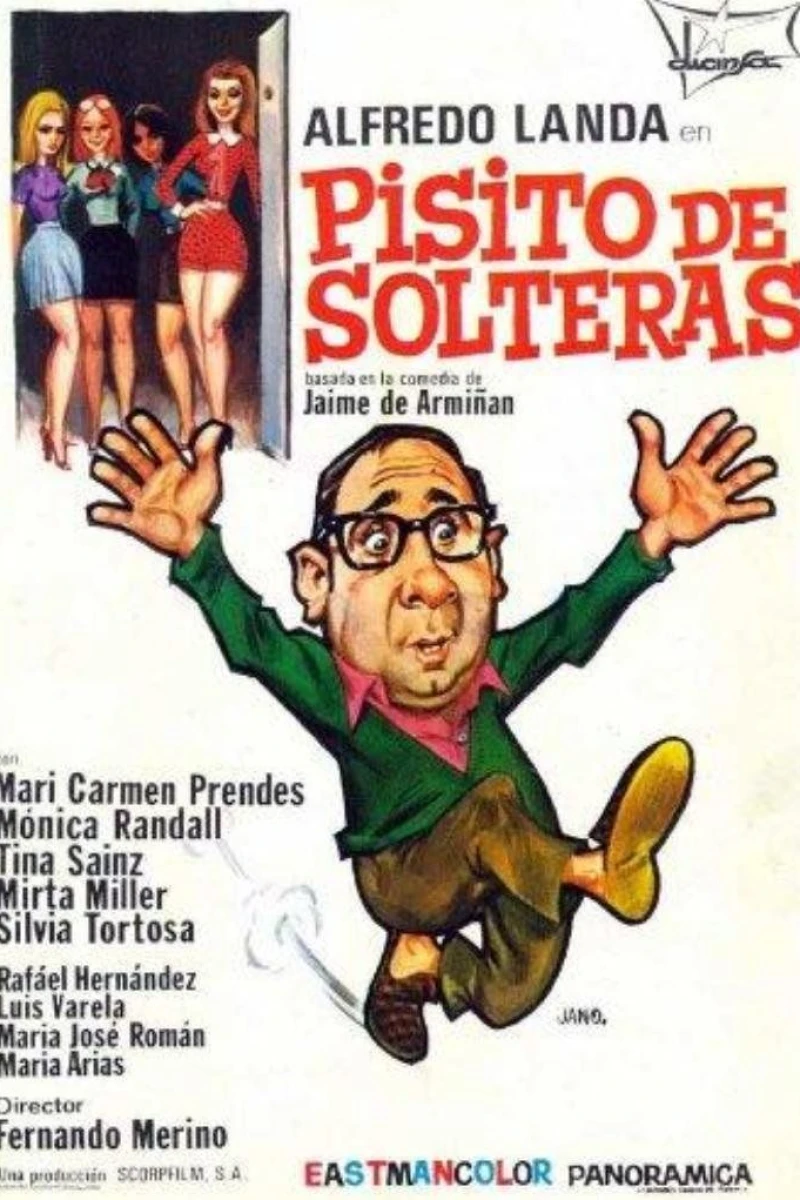 Pisito de solteras Plakat