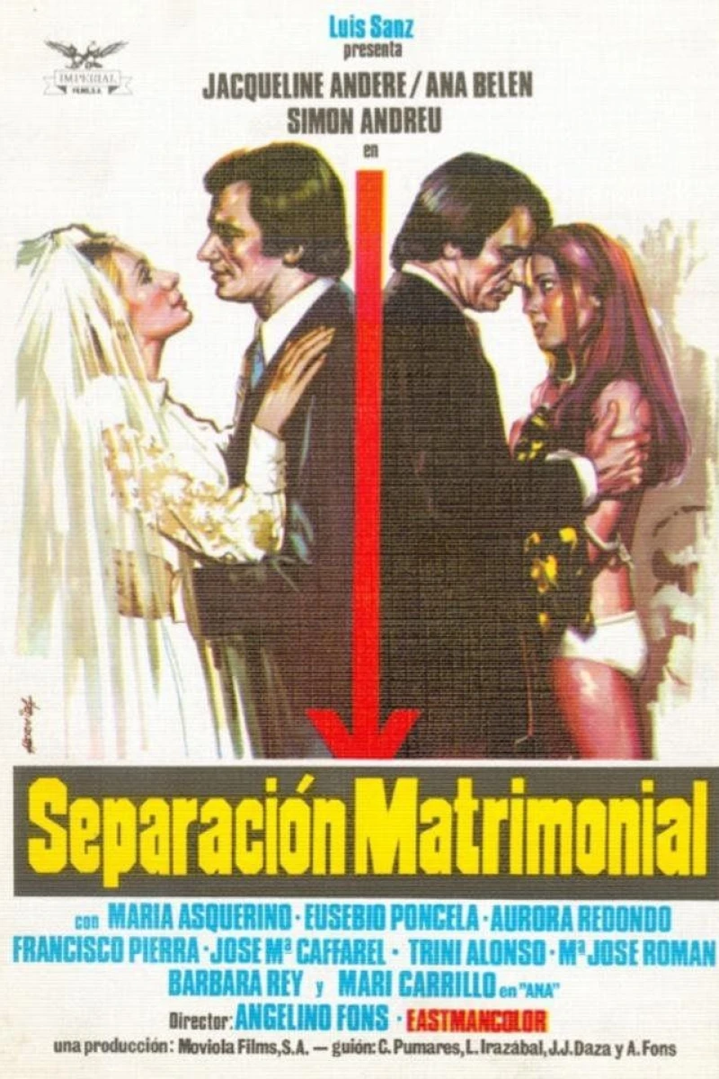 Separación matrimonial Plakat