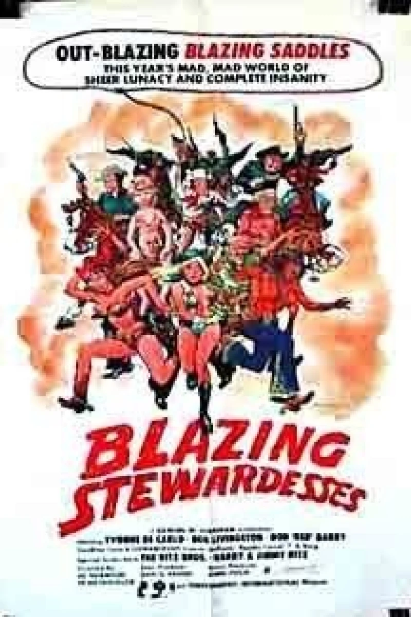 Blazing Stewardesses Plakat