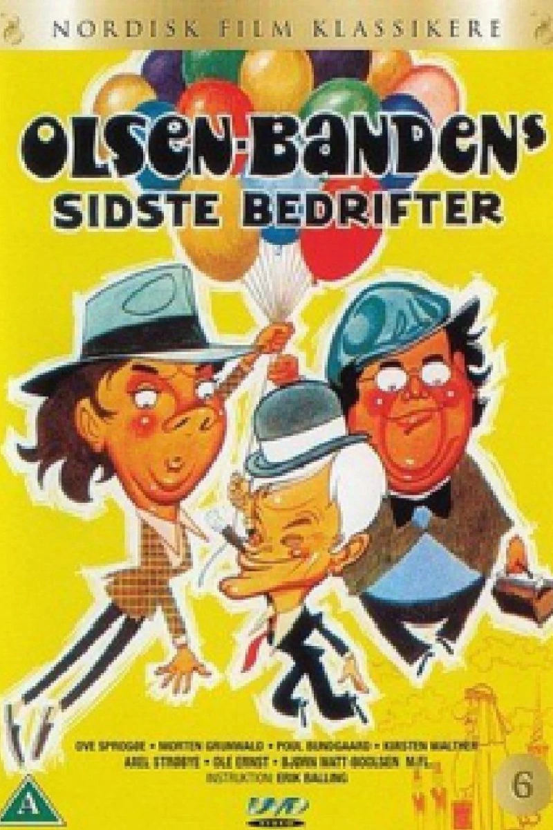 Olsen Banden 06 sidste bedrifter Plakat