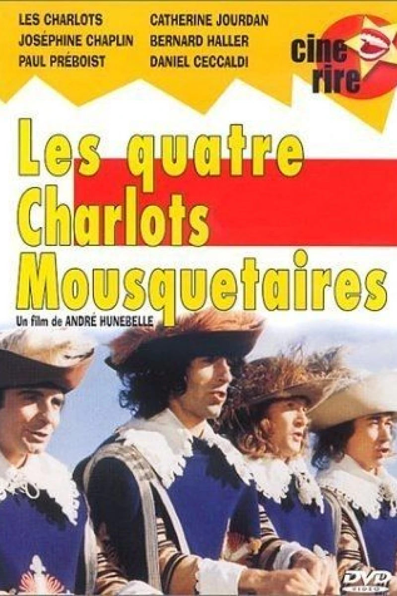 The Four Charlots Musketeers Plakat