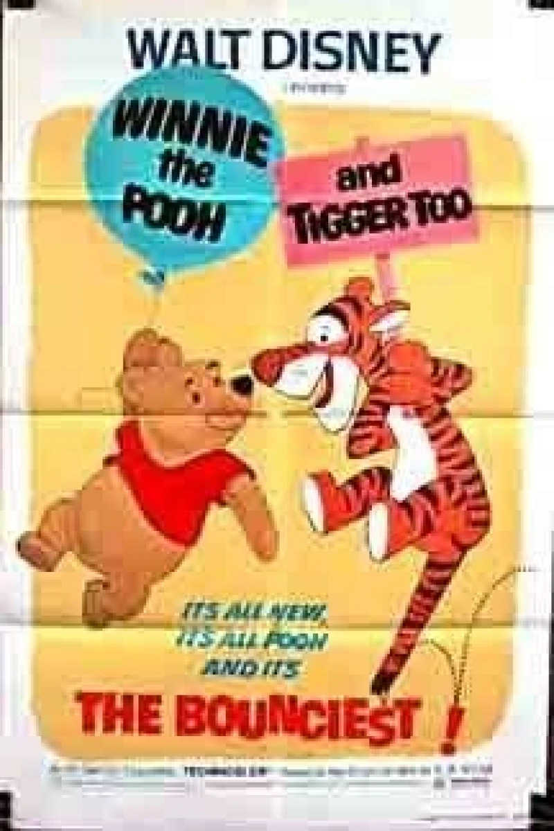 Winnie the Pooh and Tigger Too Plakat