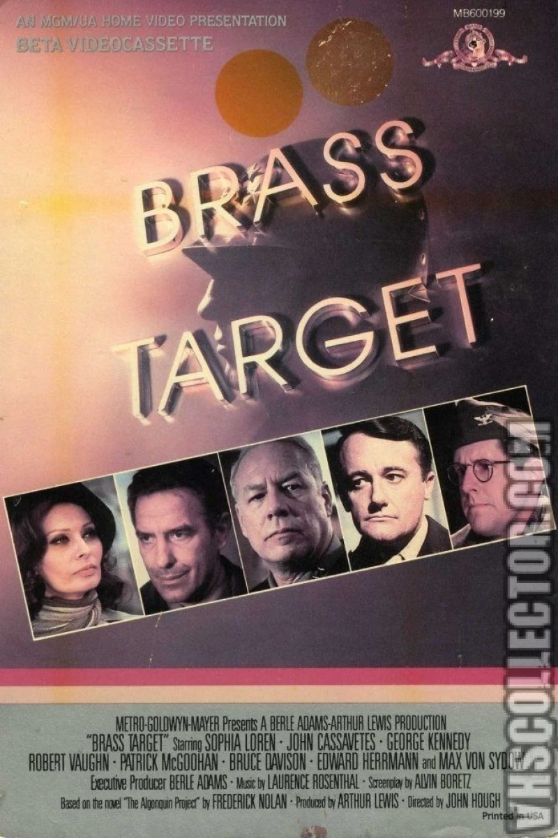 Brass Target Plakat