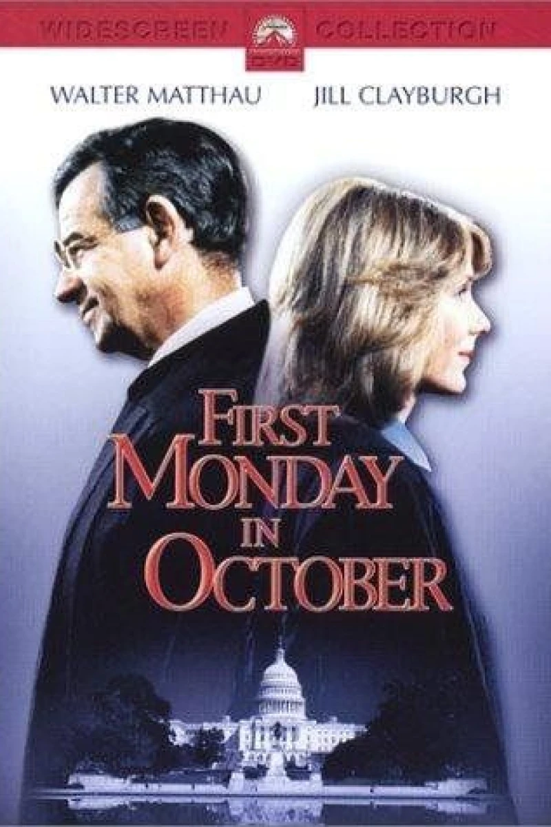 First Monday in October Plakat