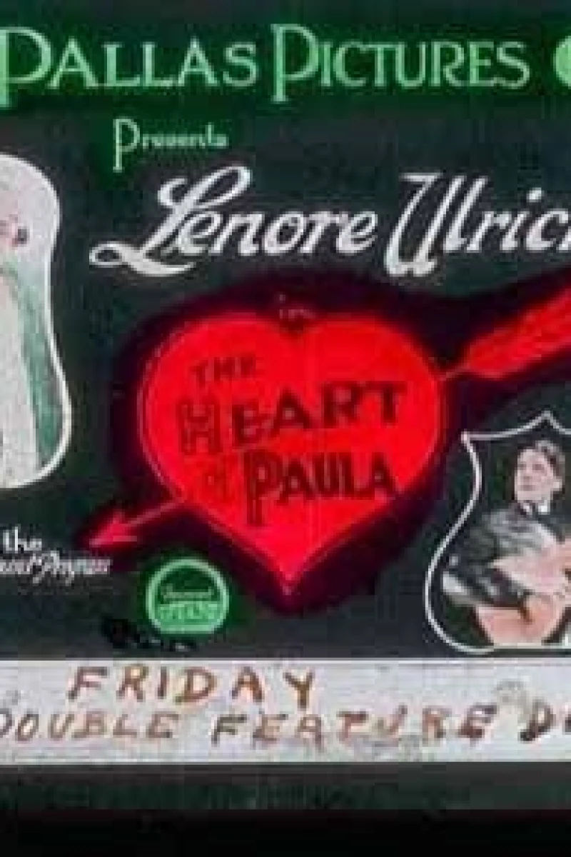 The Heart of Paula Plakat