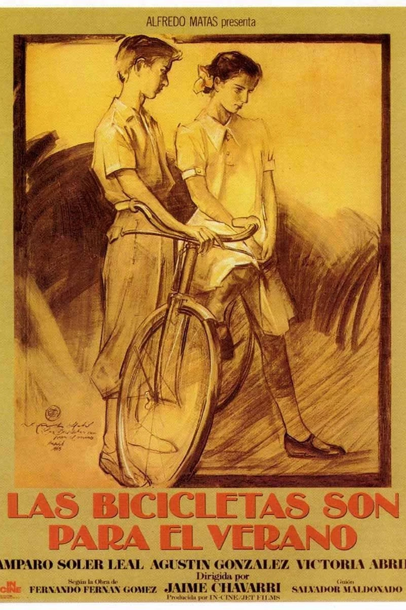 Las bicicletas son para el verano Plakat