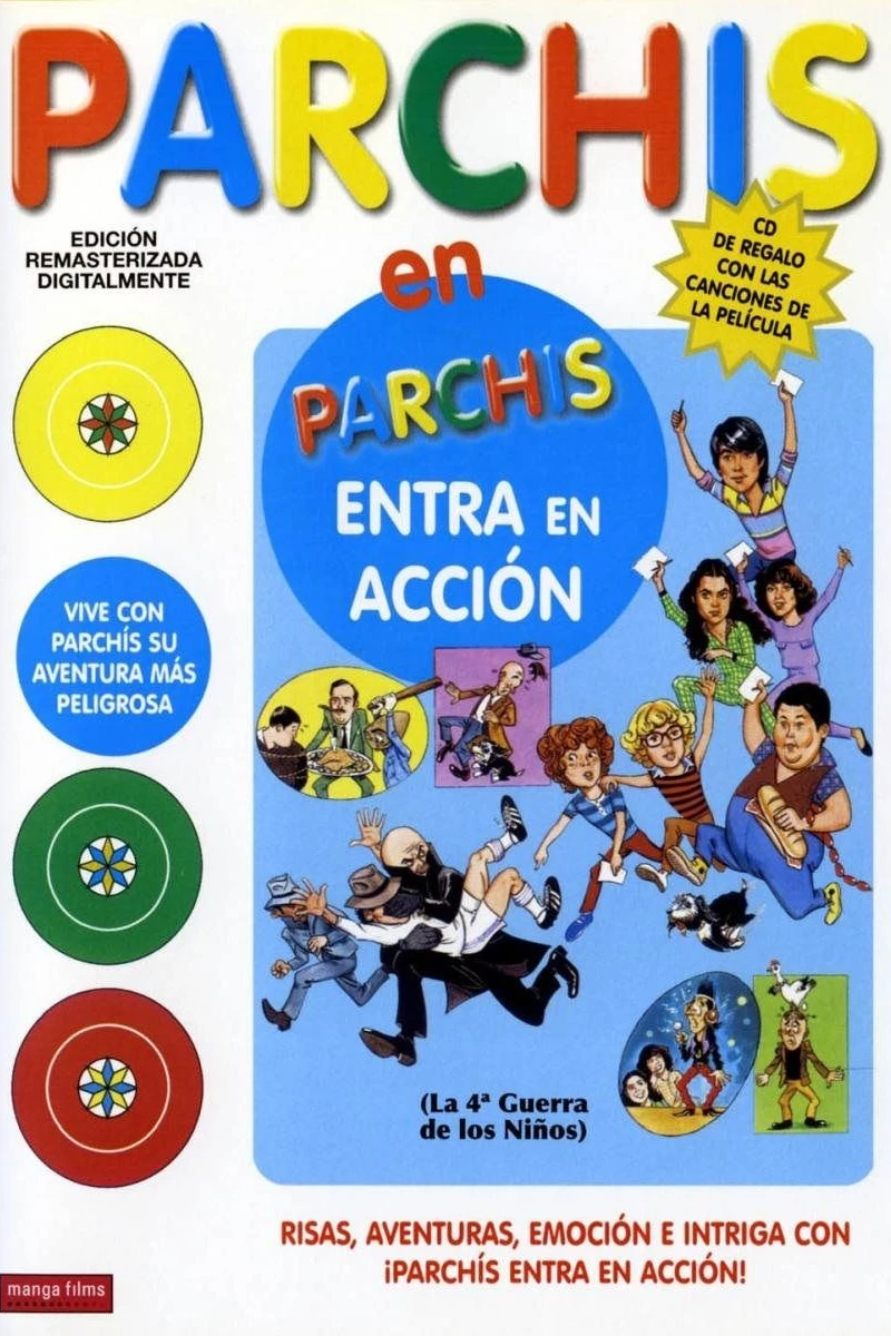 Parchís entra en acción Plakat