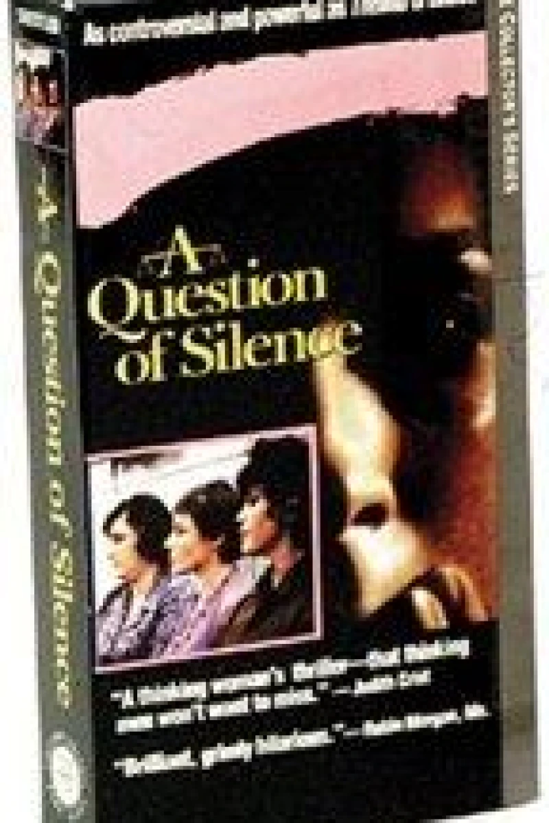 A Question of Silence Plakat