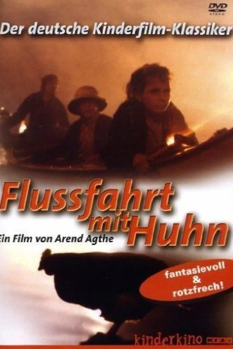 Flußfahrt mit Huhn Plakat