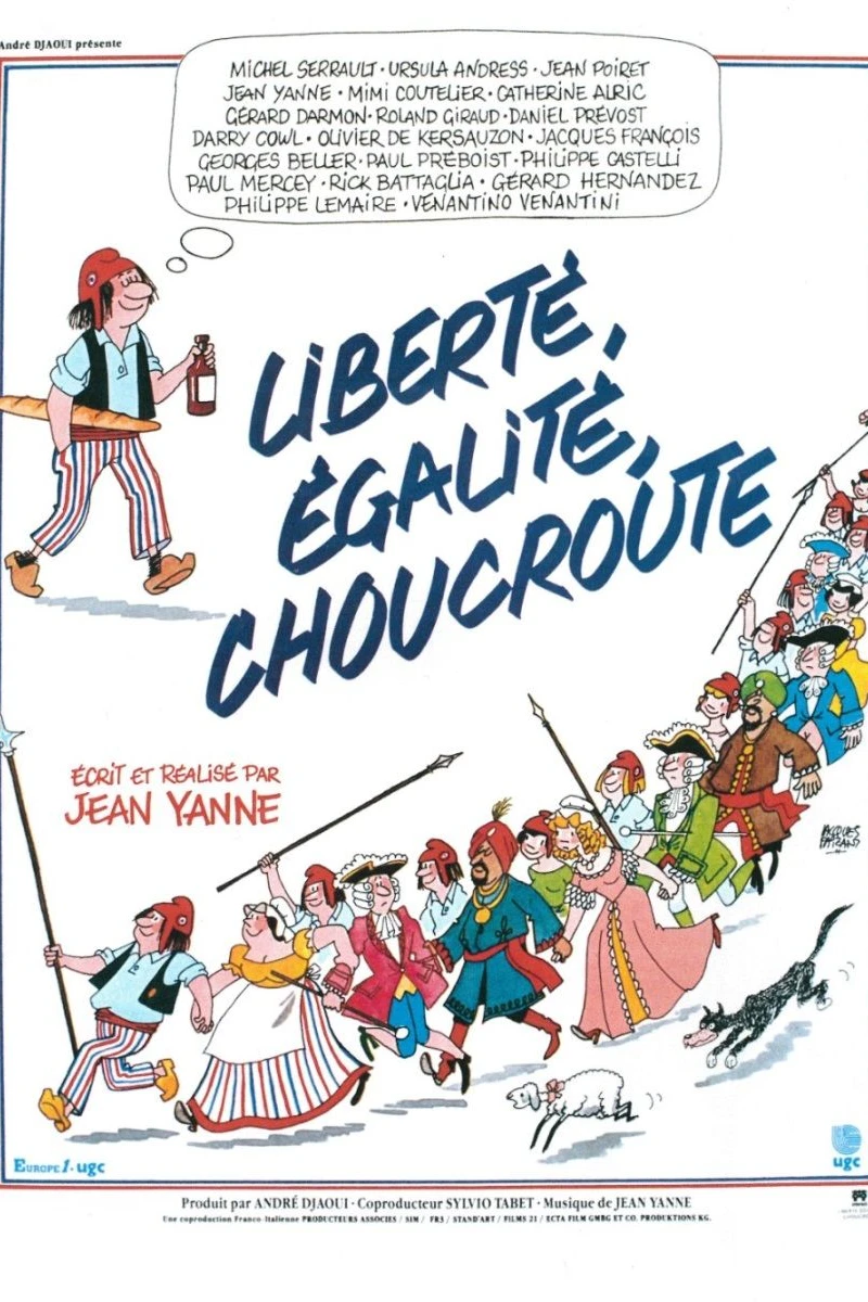 Liberté, égalité, choucroute Plakat