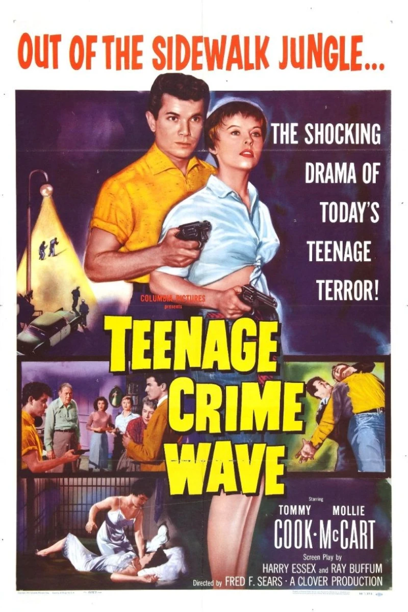 Teen-Age Crime Wave Plakat