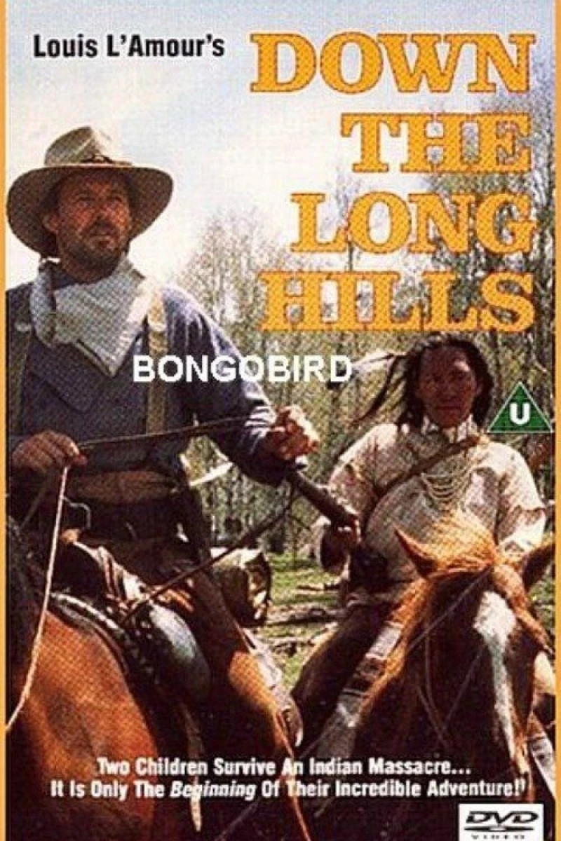 Louis L'Amour's Down the Long Hills Plakat