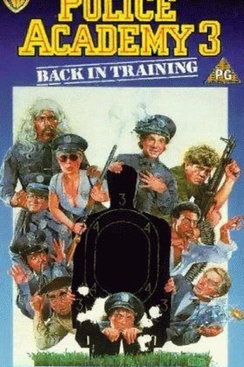 Police Academy 3: Back in Training Plakat