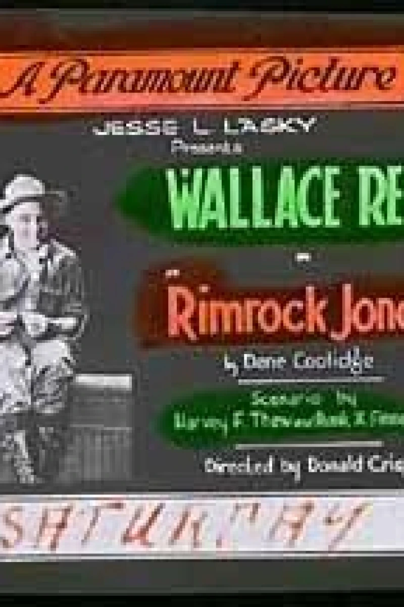 Rimrock Jones Plakat