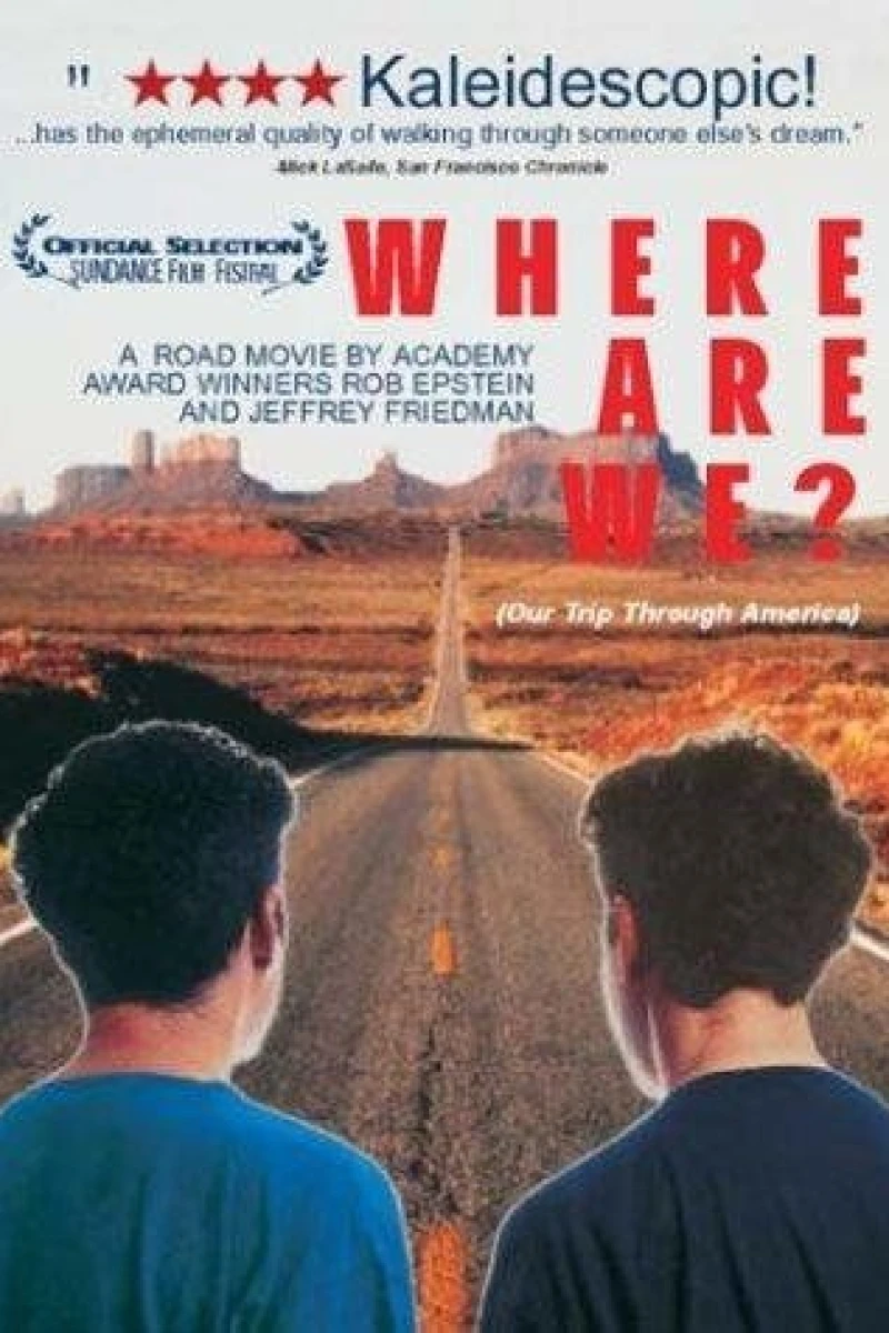 Where Are We? Our Trip Through America Plakat