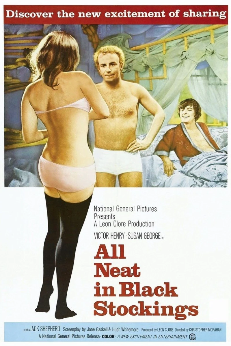 All Neat in Black Stockings Plakat