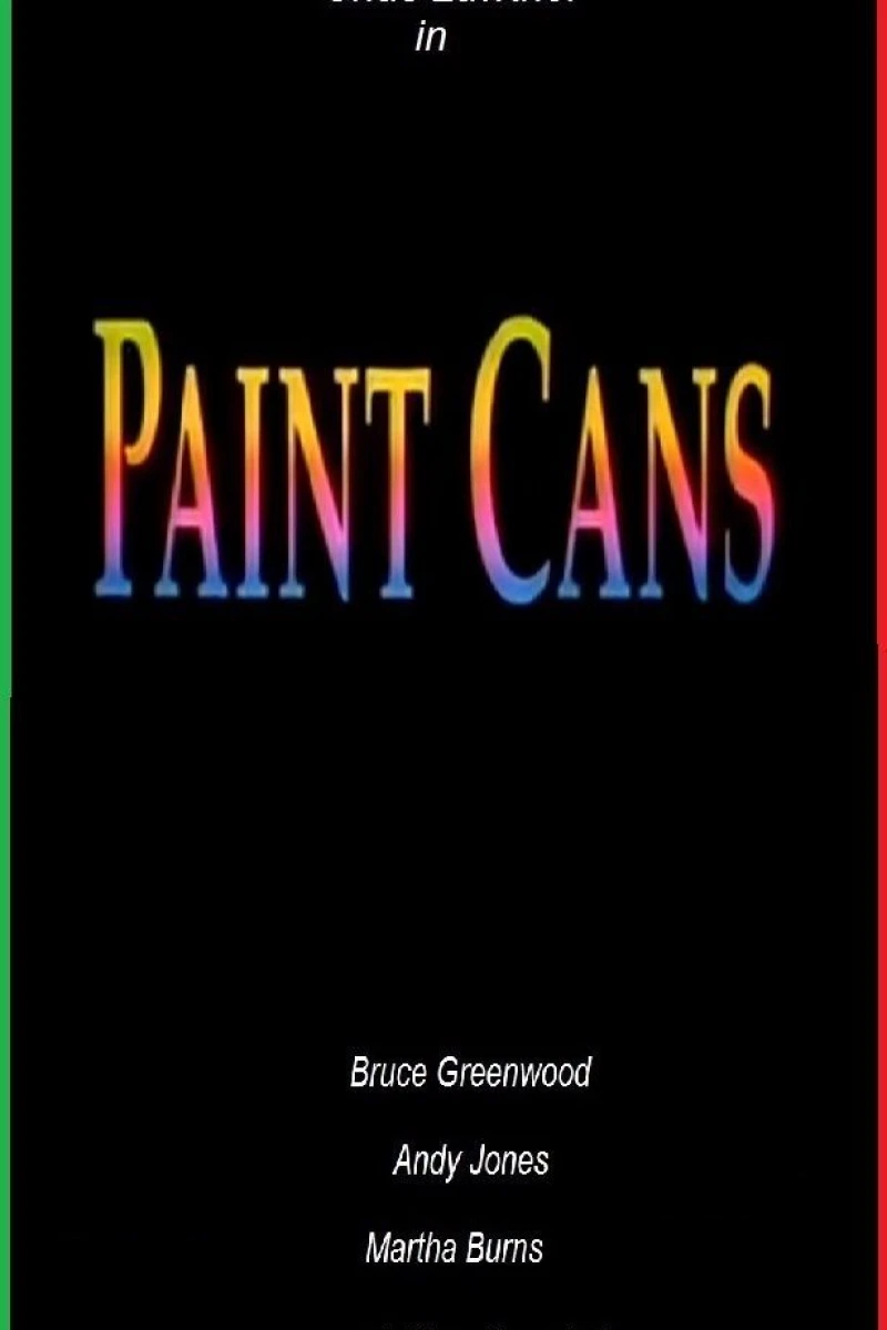 Paint Cans Plakat