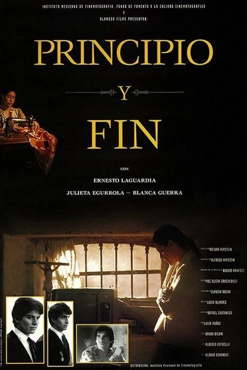 Principio y fin Plakat