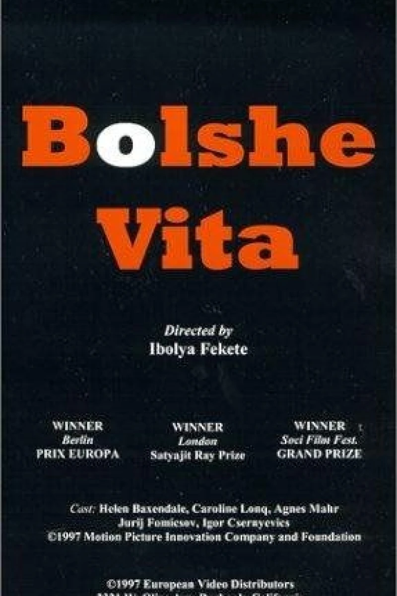 Bolse vita Plakat