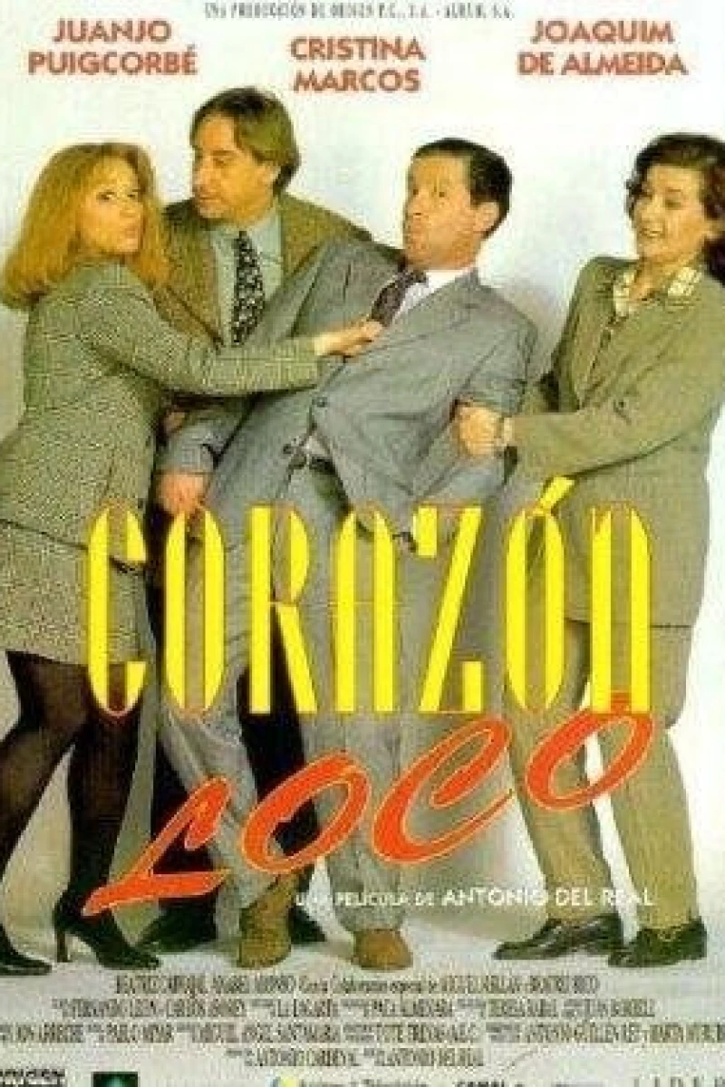 Corazón loco Plakat