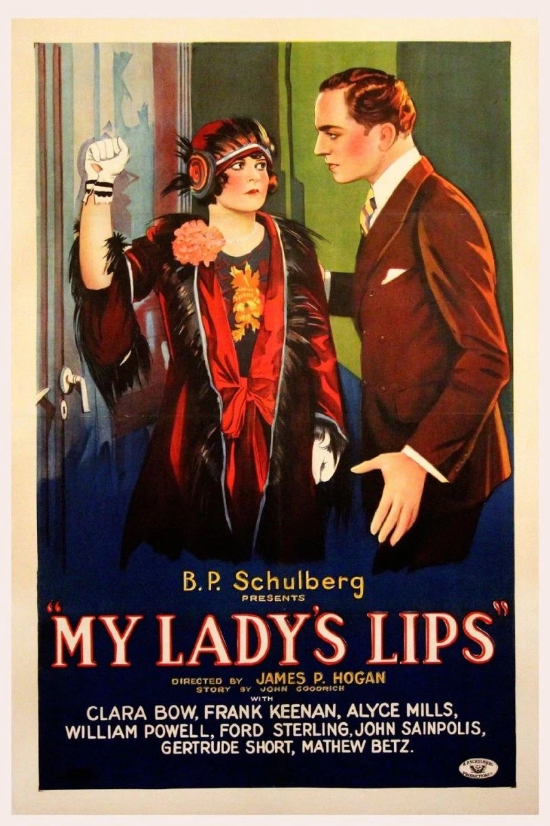 My Lady's Lips Plakat