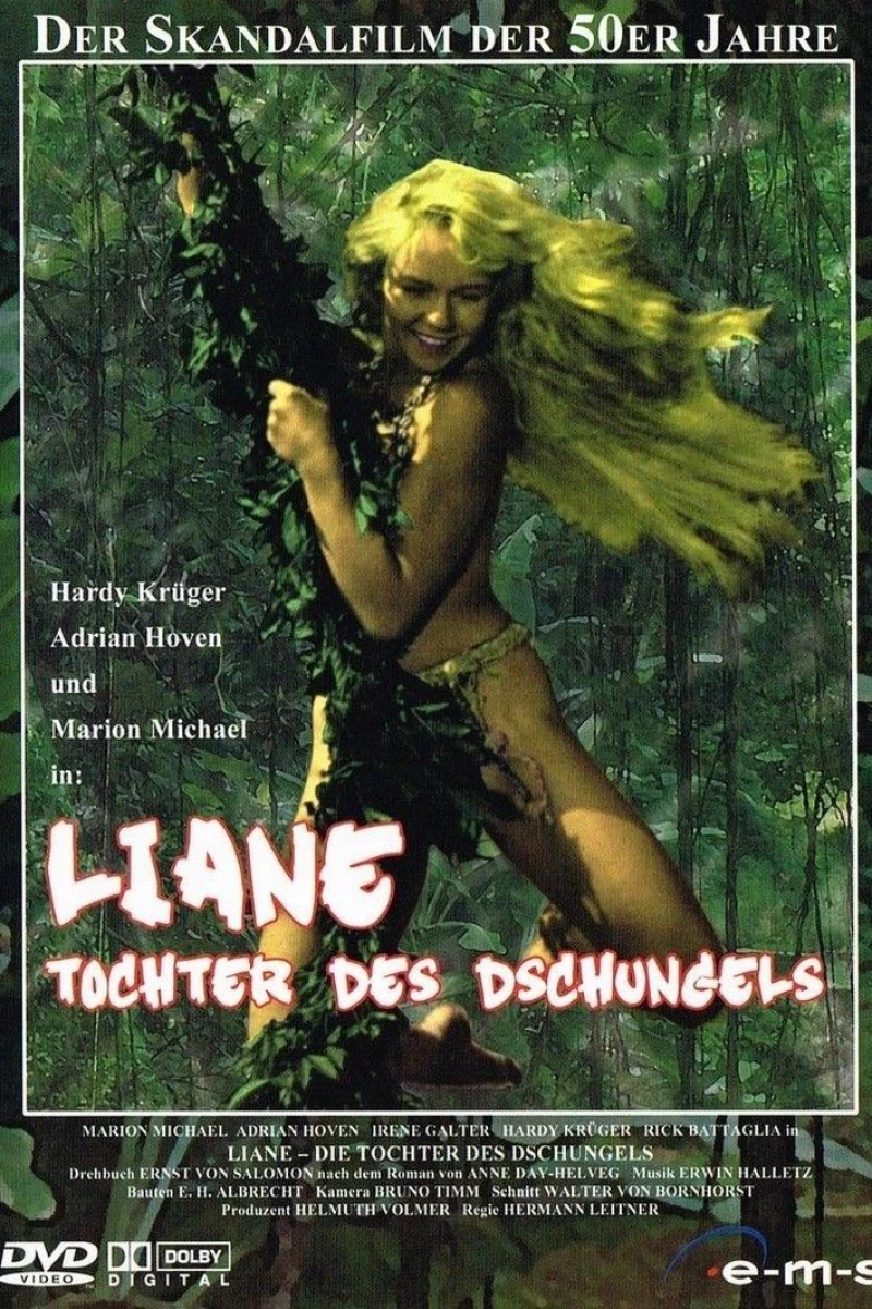 Liane, die Tochter des Dschungels Plakat