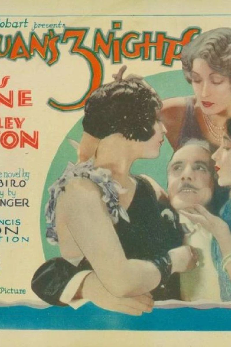 Don Juan's Three Nights Plakat