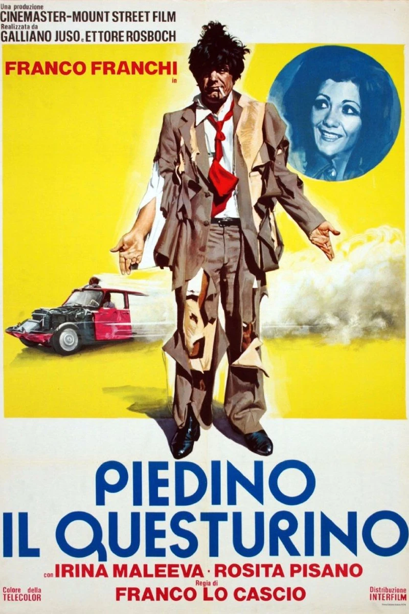 Piedino il questurino Plakat