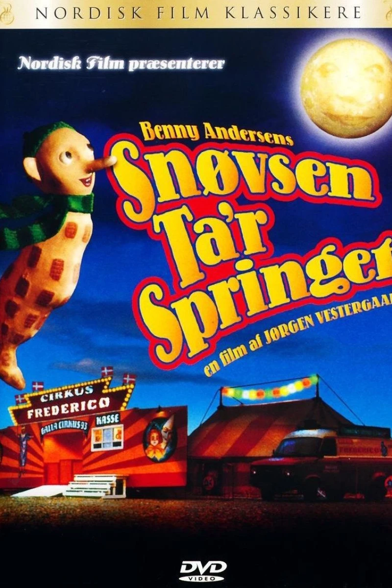 Snoevsen tar springet Plakat