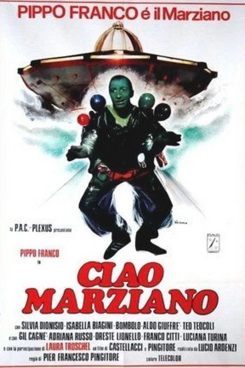 Ciao marziano Plakat