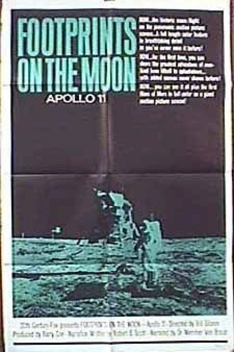 Footprints on the Moon: Apollo 11 Plakat