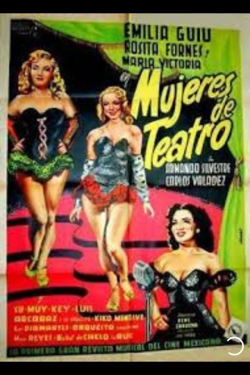 Mujeres de teatro Plakat