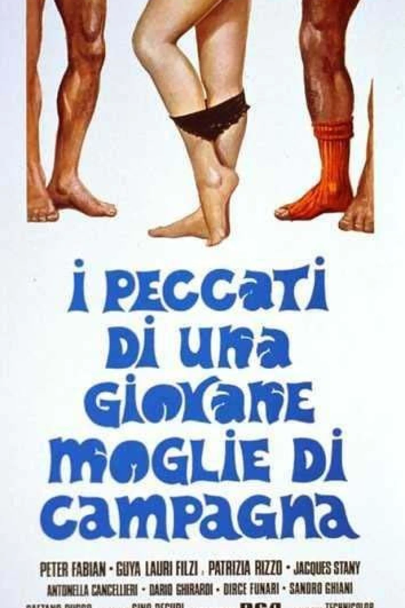 Peccati di una giovane moglie di campagna Plakat