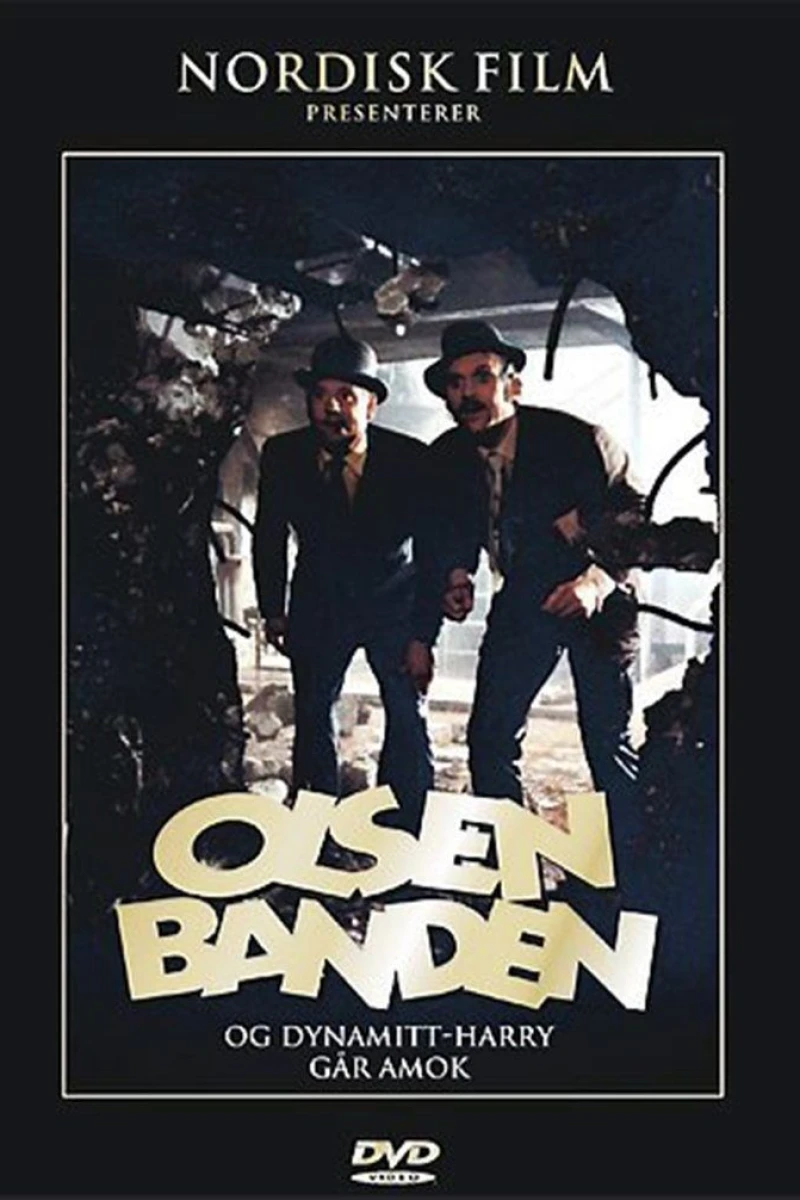 Olsen-banden og Dynamitt-Harry går amok Plakat