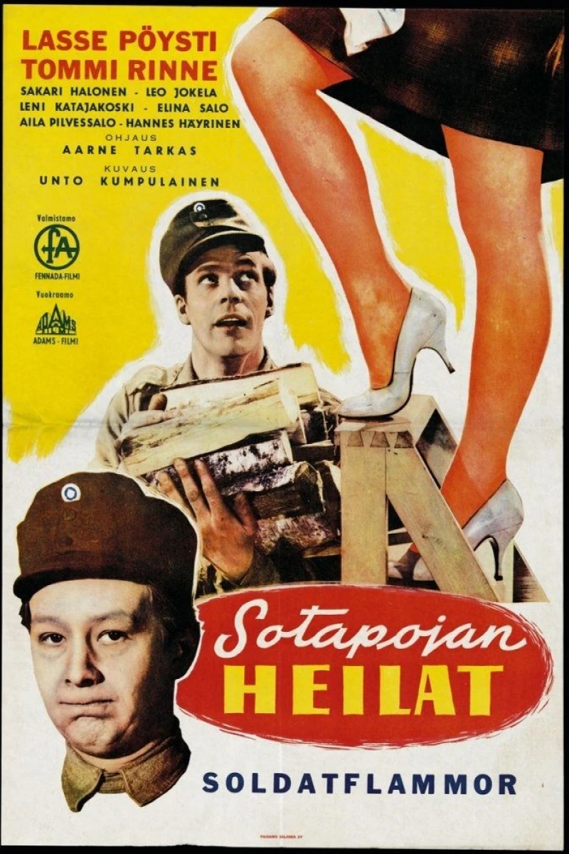 Sotapojan heilat Plakat