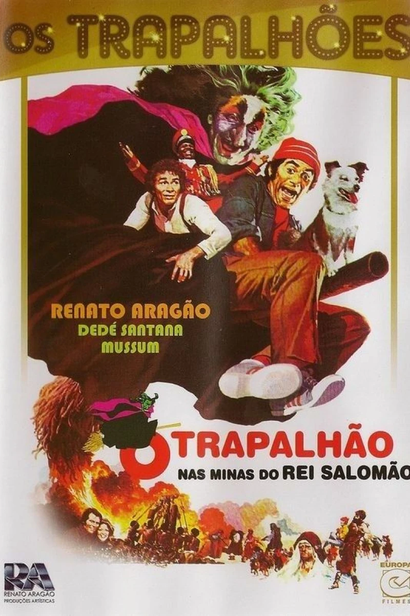 O Trapalhão nas Minas do Rei Salomão Plakat