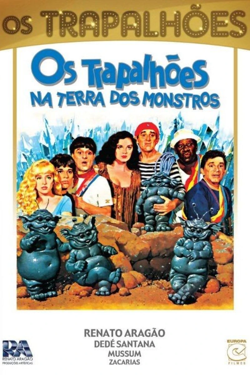 Os Trapalhões na Terra dos Monstros Plakat