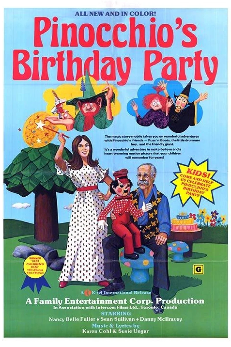 Pinocchio's Birthday Party Plakat