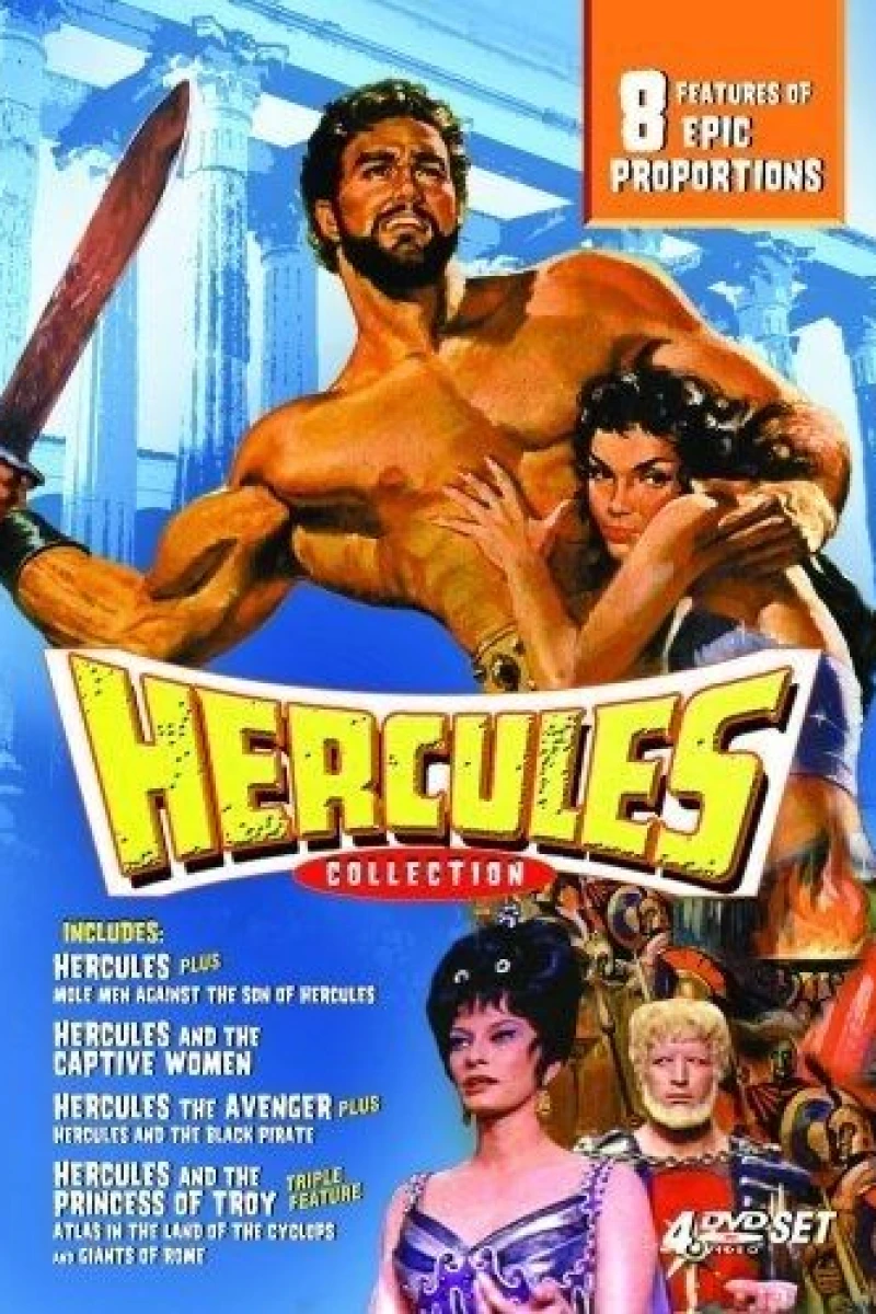 Hercules and the Black Pirates Plakat