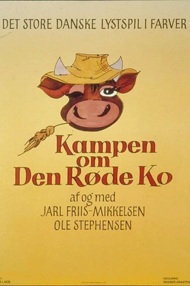 Kampen om den roede ko Plakat