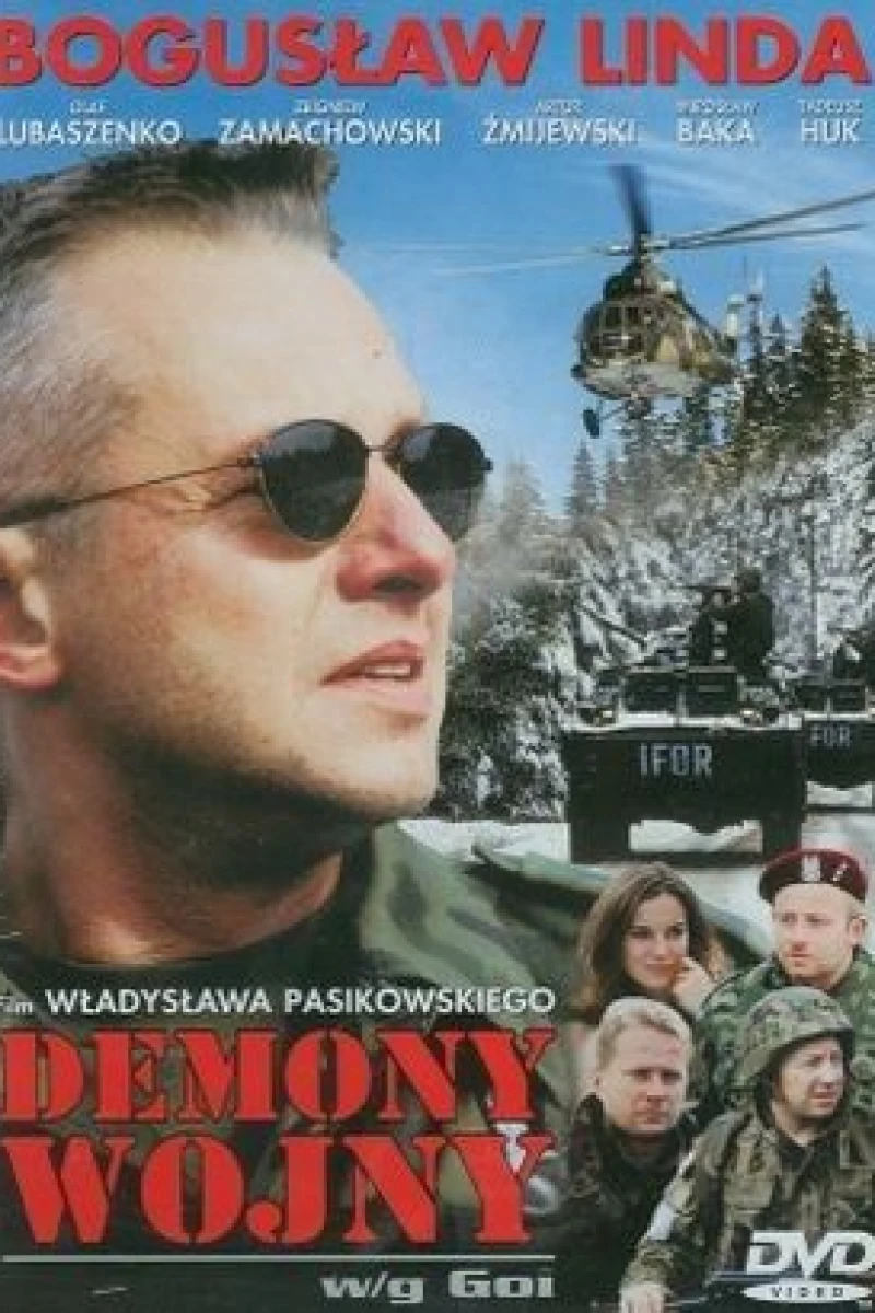 Demony wojny wedlug Goi Plakat